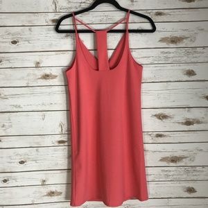 NWT The Vanity Room Mini Dress Size S melon color